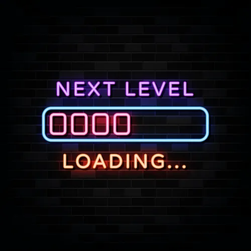 Next Level Neon Sign - Custom Banners Now