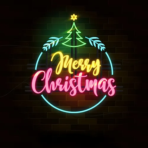 Christmas Neon Sign - Custom Banners Now