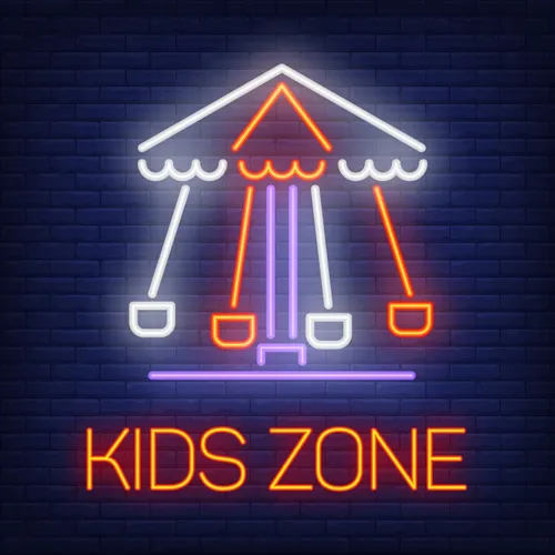 Fun Kids Zone Neon Sign - Custom Banners Now