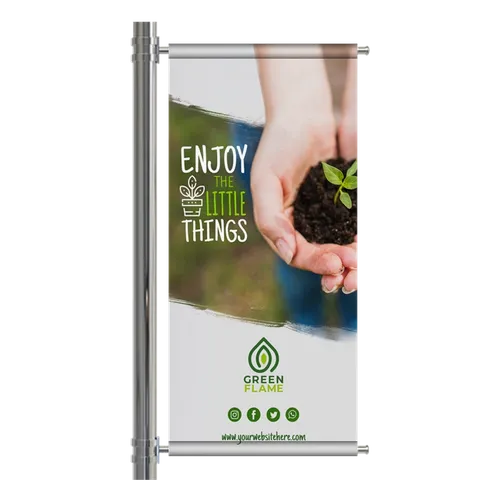 Pole Banner - Custom Banners Now