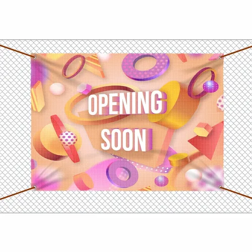 Vinyl Mesh Banners - Custom Banners Now