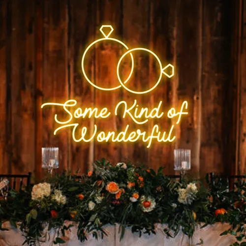 Some Kind Of Wonderful Neon Sign - Custom Banners Now