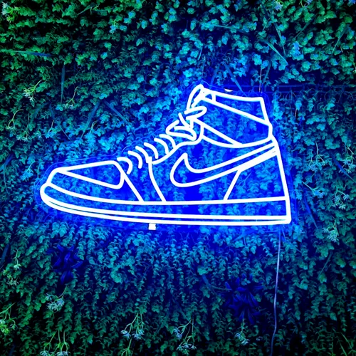 Sneaker Neon Sign - Custom Banners Now