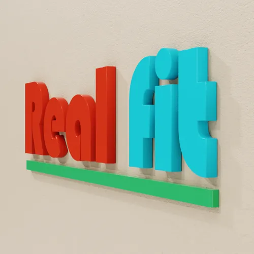 Painted Solid Acrylic Letters - Custom Banners Now