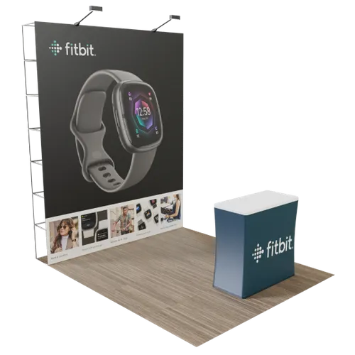 Custom Pop Up Trade Show Display 8' x 8' (ft) - Custom Banners Now