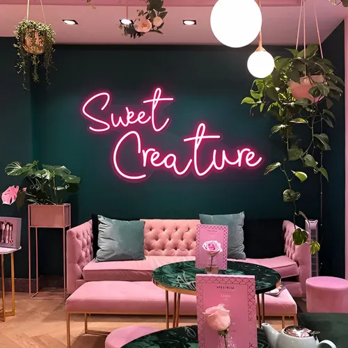Sweet Creature Neon Sign - Custom Banners Now