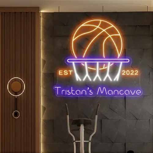 Tristans Mancave Neon Sign - Custom Banners Now