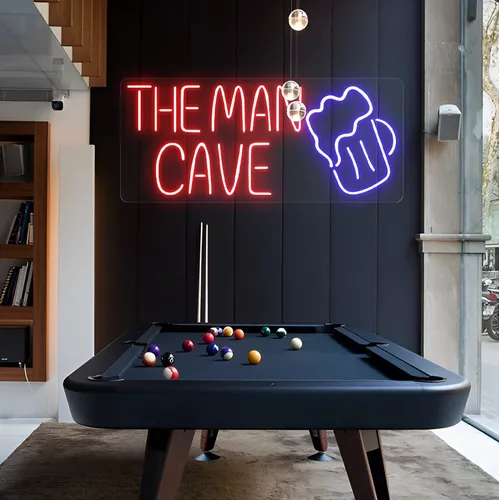 The Man Cave Neon Sign - Custom Banners Now