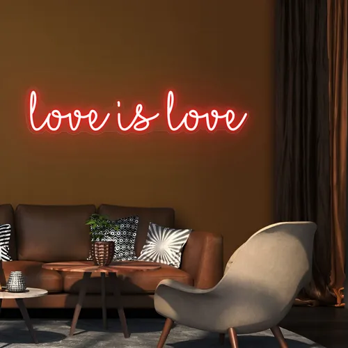 Love Is Love Neon Sign - Custom Banners Now