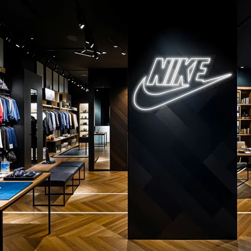 Nike Neon Sign - Custom Banners Now