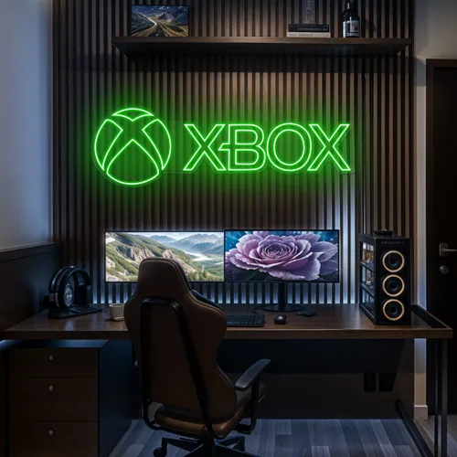 Xbox Neon Sign - Custom Banners Now