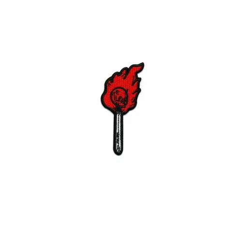 Red and White Lit Skull Match - Custom Banners Now