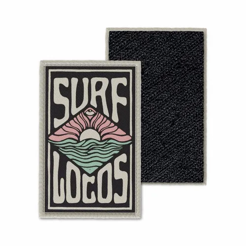 Rectangle Surf Locos Velcro Patch - Custom Banners Now
