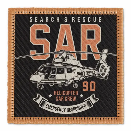 Search and Rescue Military Patch - Custom Banners Now