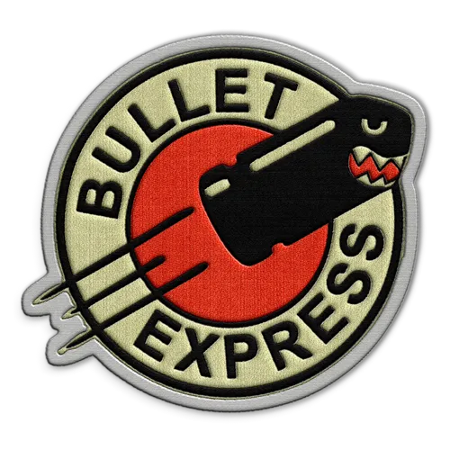 Bullet Express Hat Patch - Custom Banners Now