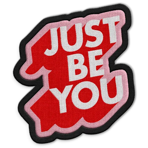 Just Be You Hat Patch - Custom Banners Now