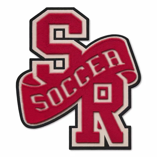 SR Soccer Letterman Jacket Patch - Custom Banners Now