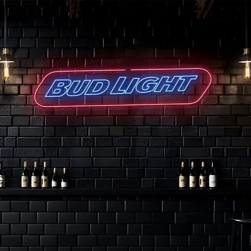 Chill Bud Light Neon Sign - Custom Banners Now