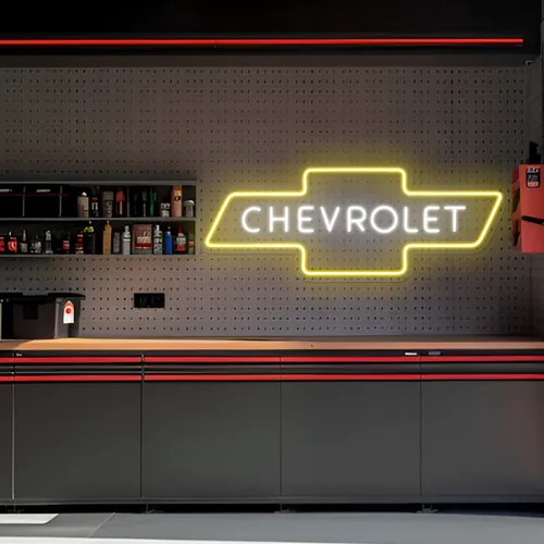 Chevy Neon Signs - Custom Banners Now