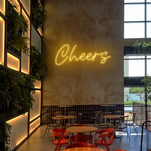 Cheers Neon Signs - Custom Banners Now