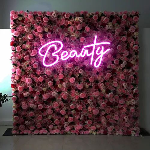 Radiant Beauty Pink Neon Sign - Custom Banners Now