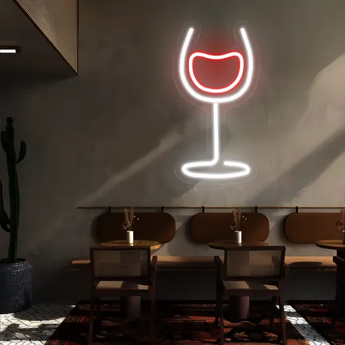 Aura Glass Neon Signs - Custom Banners Now