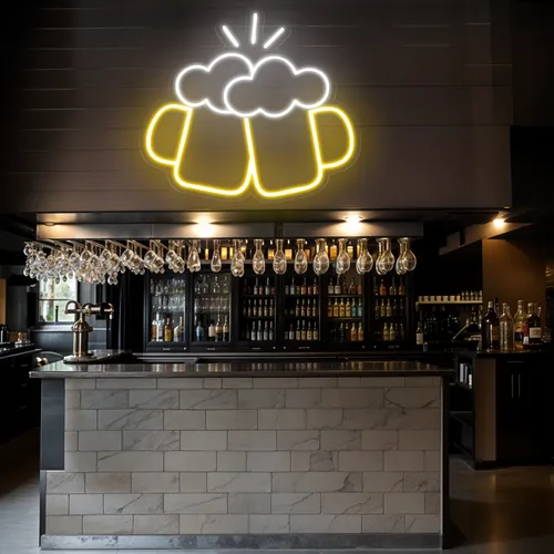 Chill Glass Neon Sign - Custom Banners Now