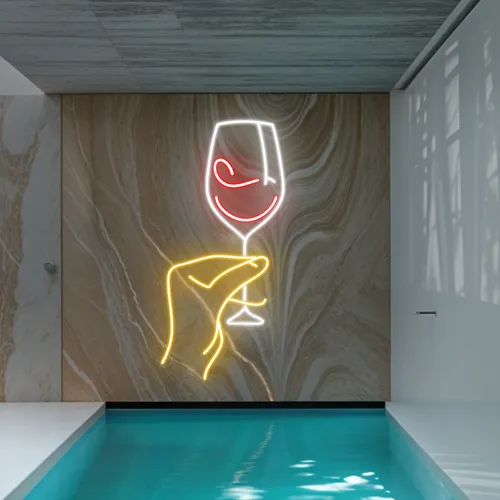 Sassy Glass Neon Sign - Custom Banners Now