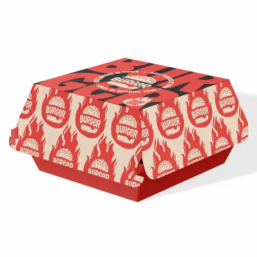 Hamburger Box - Custom Banners Now