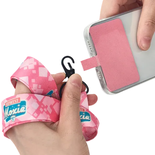 Lanyard & Blank Insert Phone Wallet - Custom Banners Now