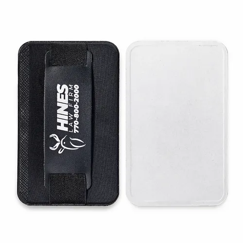 Leather Phone Wallet with Hand Grip - Custom Banners Now