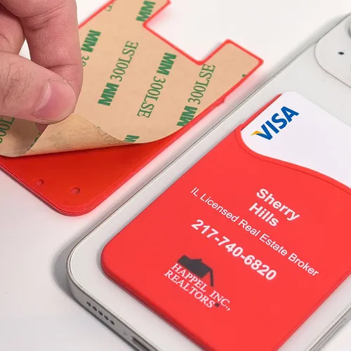 Silicone Phone Wallet Card Holder - Custom Banners Now