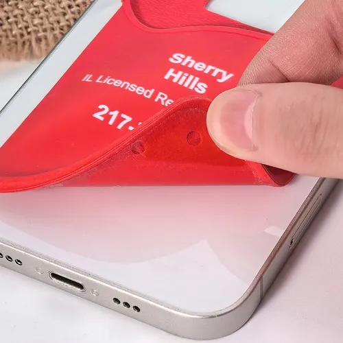 Silicone Phone Wallet Card Holder - Custom Banners Now