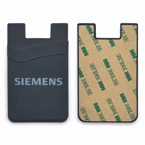 Silicone Phone Wallet Dual Card Holder - Custom Banners Now
