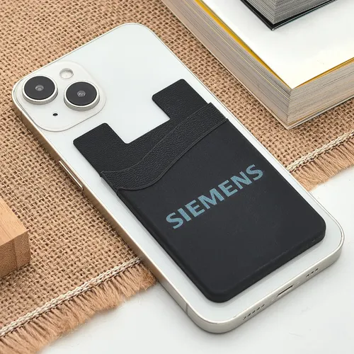 Silicone Phone Wallet Dual Card Holder - Custom Banners Now