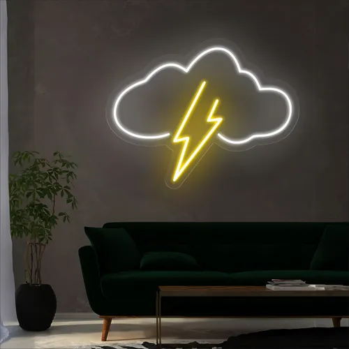 Thundercloud Neon Sign - Custom Banners Now