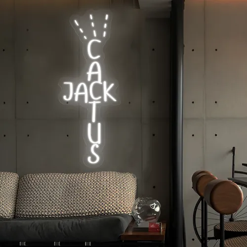 Cactus Jack Neon Signs - Custom Banners Now