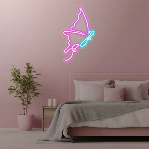Custom Butterfly Neon Signs - Custom Banners Now