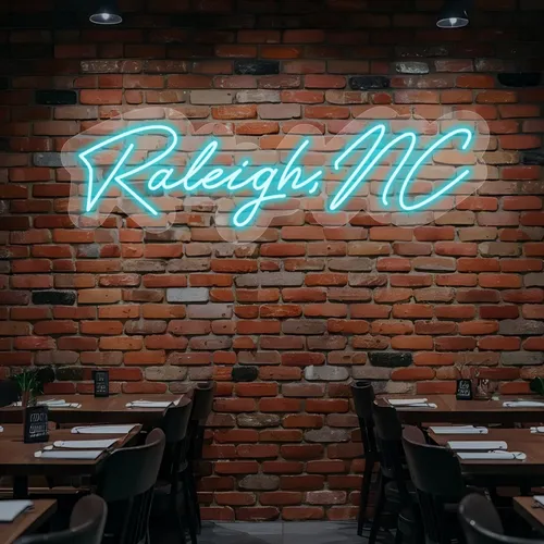 Custom Neon Signs In Raleigh, NC - Custom Banners Now