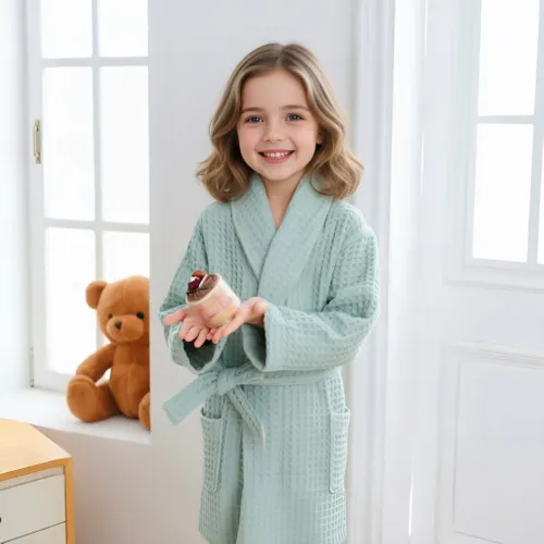 Custom Kids Waffle Robes - Custom Banners Now