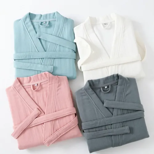 4 Layer Gauze Cotton Bathrobes - Custom Banners Now