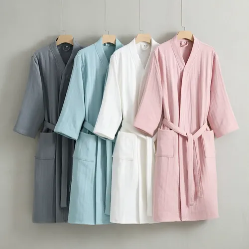 4 Layer Gauze Cotton Bathrobes - Custom Banners Now