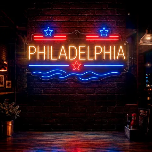 Custom Neon Signs Philadelphia - Custom Banners Now