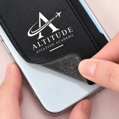 Leather Phone Wallet with Side Slit - Custom Banners Now