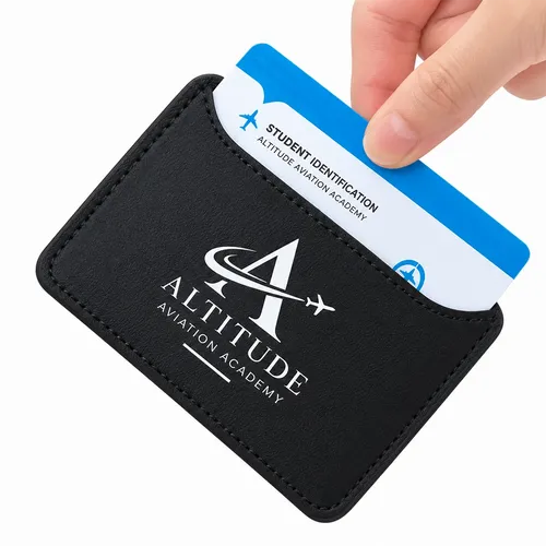 Leather Phone Wallet with Side Slit - Custom Banners Now