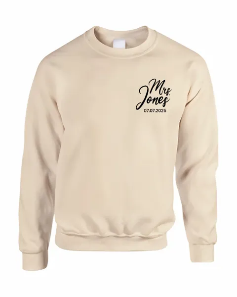 Wedding Loungewear Sweatshirt