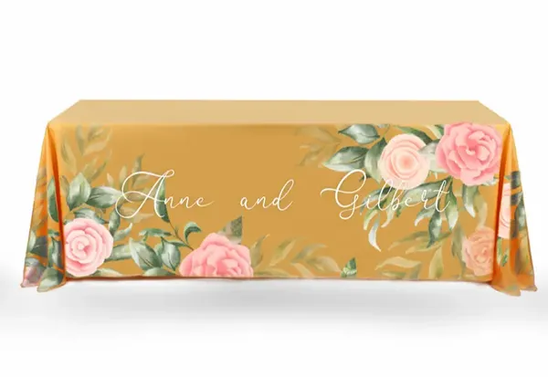 Table Throw - Custom Banners Now