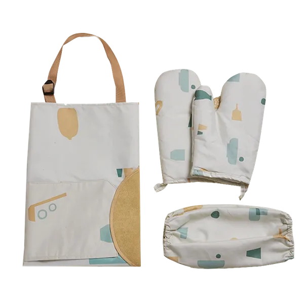 Striped Three-Piece Apron - Custom Banners Now