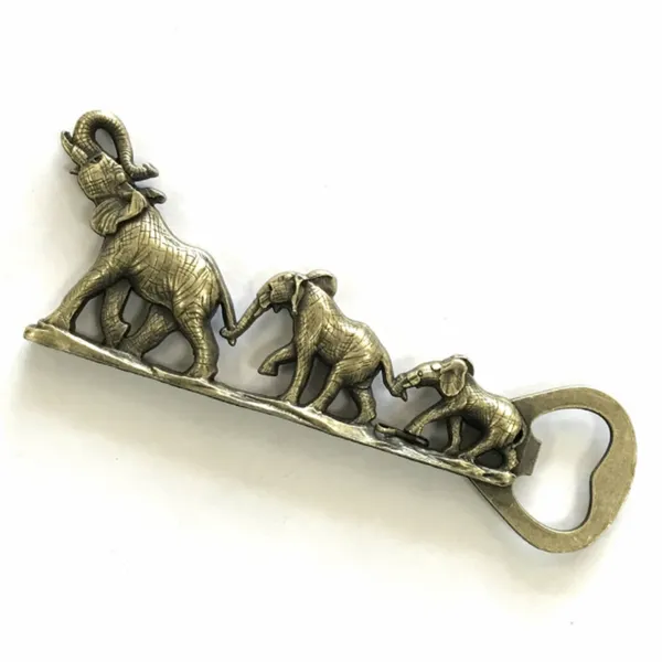 3D Elephants Bottle Opener - Custom Banners Now