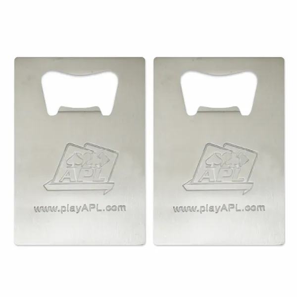 Standard Card Shape Bottle Opener - Custom Banners Now